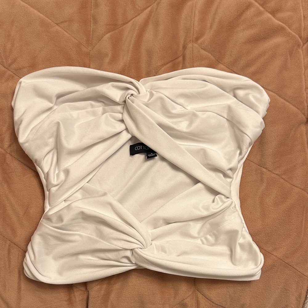 Elegant Cream Women's Intimate Top